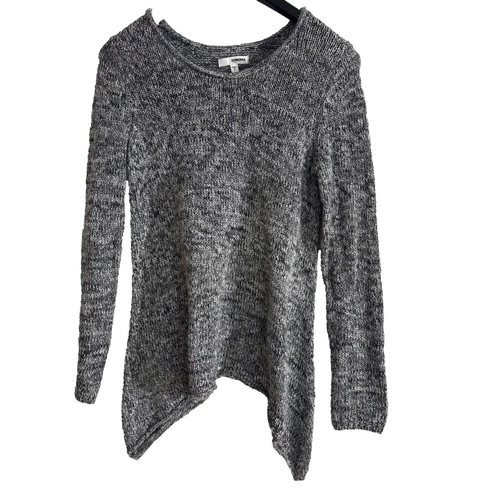 Sonoma roll neck woven asymmetrical sweater - S - fairy feminine boho